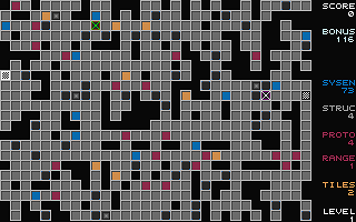 Gridway atari screenshot